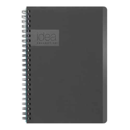 Oxford® Idea Collective Professional Notebook - Gray Perspective: front