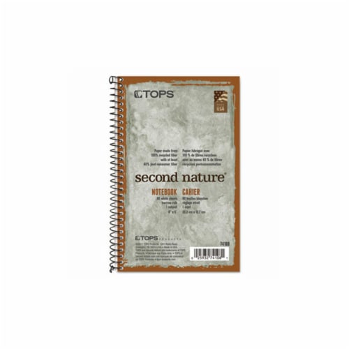 Second Nature Single Subject Wirebound Notebooks, Narrow Rule, Green Cover, (80) 8 x 5 Sheets Second Nature Single Subject Wirebound Notebooks, Narrow Rule, Green Cover, (80) 8 x 5 Sheets