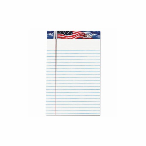 TOPS™ PAD,12 AMRICN PRD5X8,WE 75101 Perspective: front