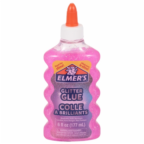 Elmer's Liquid Glitter Glue, Washable, Blue, 6 oz