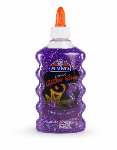Elmer's® Classic Glitter Glue - Purple Perspective: front