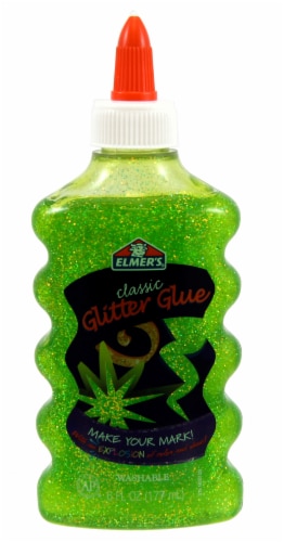 Elmer's® Classic Glitter Glue - Green Perspective: front