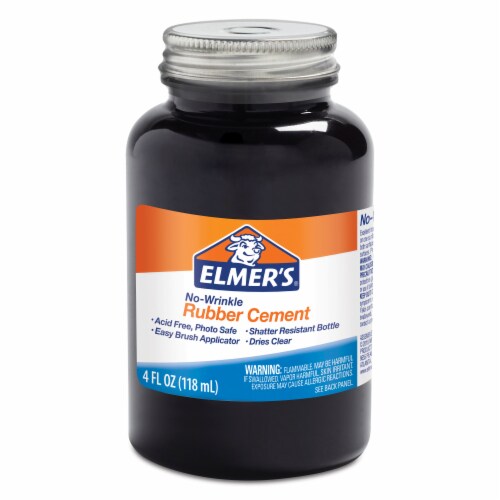 RUBBER CEMENT 4OZ ACID FREE