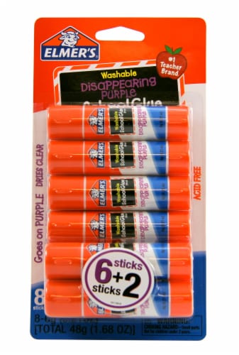 Elmer's® Washable School Glue Sticks, 8 ct - Kroger