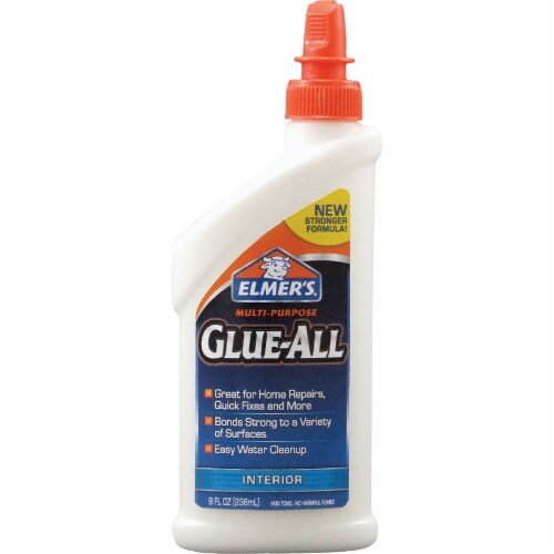 Elmer's Glue-All 8 Oz. All-Purpose Glue E3820 Perspective: front