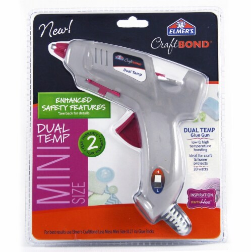 Elmer's® CraftBond® Dual Temp Mini Glue Gun Perspective: front