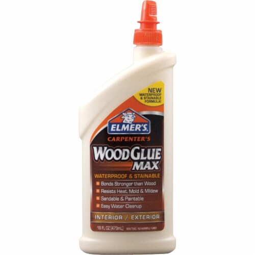 Elmer's® Carpenter's Waterproof & Stainable Wood Glue Max Perspective: front
