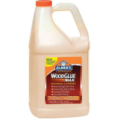 Elmer's® Carpenter's Waterproof & Stainable Wood Glue Max, 1 gal