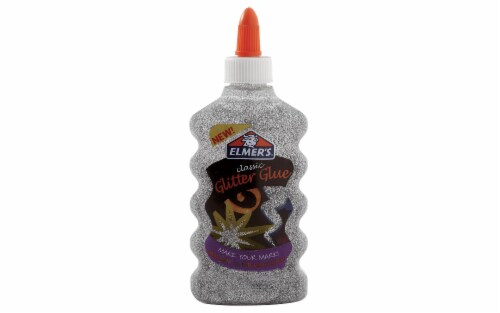Elmer's® Classic Glitter Glue - Silver Perspective: front