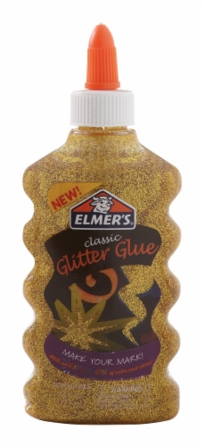 Elmer's® Classic Glitter Glue - Gold Perspective: front