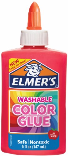 Elmer's® Washable Pink Color Glue Perspective: front