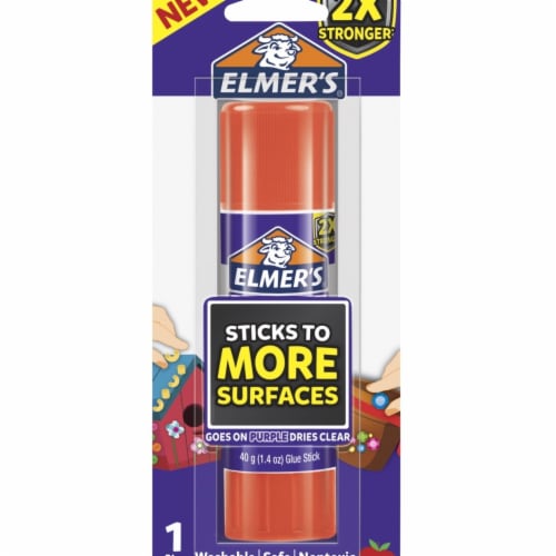 Elmers 2004790 1.41 oz Extra Strength Glue Sticks, Clear, 1 - Fry's Food  Stores