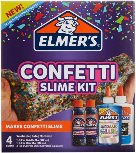 Elmer's Confetti Slime Kit Perspective: front