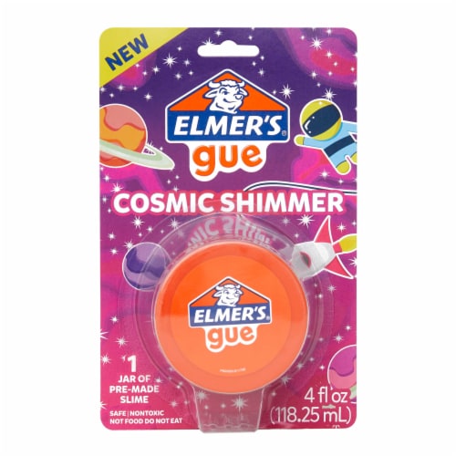 Elmer's Gue Cosmic Shimmer Slime, 4 fl oz - Fry's Food Stores