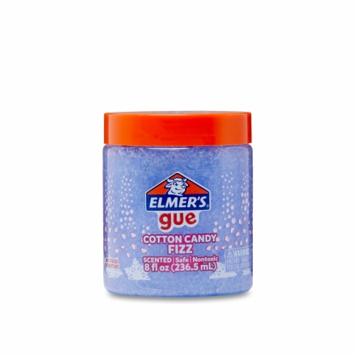 Set Of 3 Elmer's GUE 8oz Pre Made Slime, Blueberry Cloud, Scented, Nontoxic