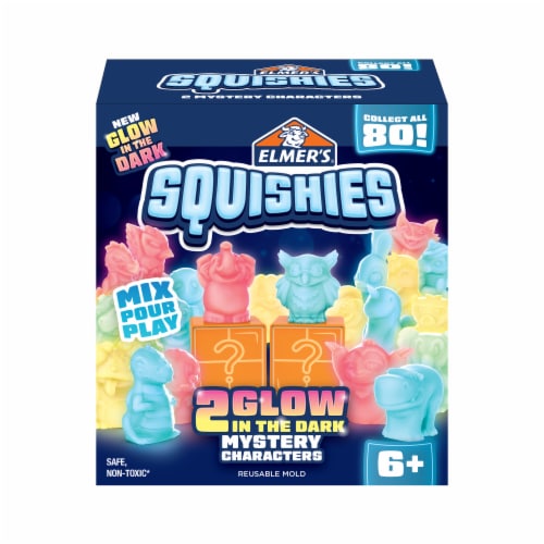 Elmer's® Squishies Mystery Glow In The Dark Perspective: front