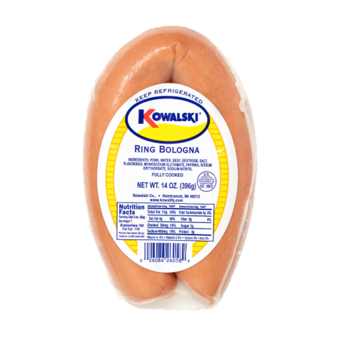 Kowalski Ring Bologna, 14 oz - Foods Co.