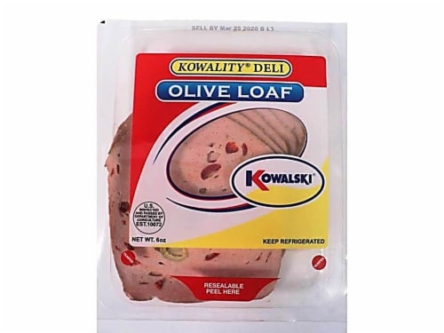 Kowalski Sliced Olive Loaf Perspective: front