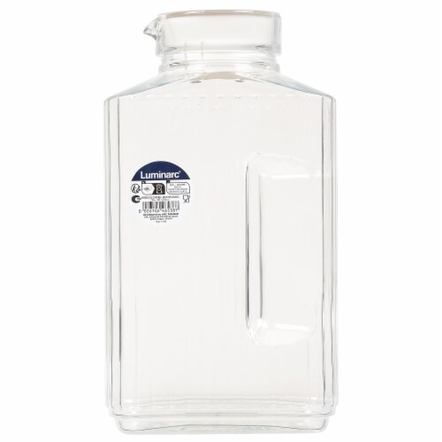Dash of That™ Quadro Jug with Lid - Clear Perspective: front