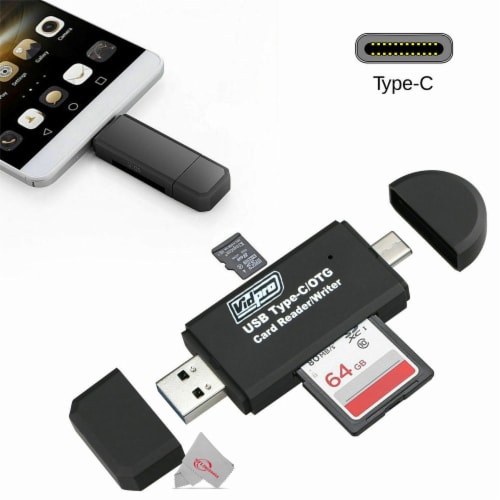 VidPro USB 2.0 Type-C microSD and SD Card Reader, 1 count - Kroger