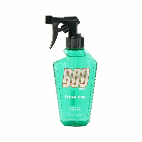 Bod Man Fresh Guy by Parfums De Coeur Fragrance Body Spray 8 oz 8