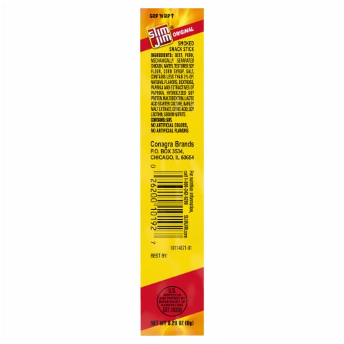 Slim Jim® Original Smoked Snack Stick Perspective: front