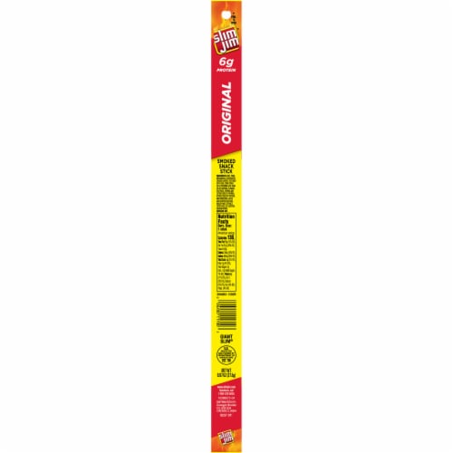 Slim Jim Giant Sized Original Meat Snack Stick Perspective: front