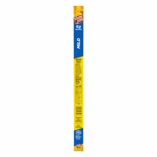 Slim Jim Giant Sized Mild Snack Stick Perspective: front