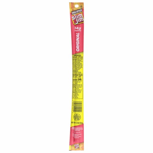 Slim Jim® Smoked Deli Stick Perspective: front