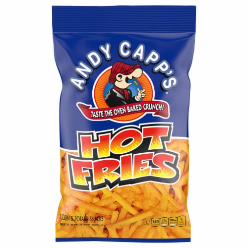 Andy Capps Hot Fries, Big Bag Corn & Potato Snacks - 8 oz