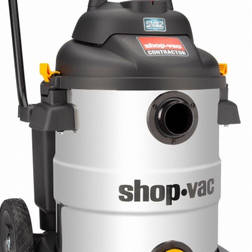 Shop-Vac Shop Vacuum,12 gal,Stainless,105 cfm  9627706 Perspective: front