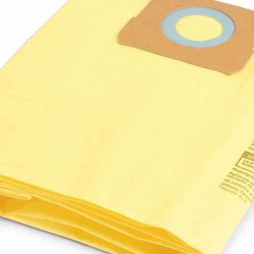 Shop-Vac Vacuum Bags,Non-Reusable,Dry,Paper,PK2 9067133 Perspective: front