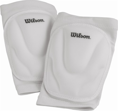 Wilson® Flex Adult Knee Pads - White Perspective: front