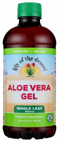 Lily of the Desert Whole Leaf Aloe Vera Gel Perspective: front