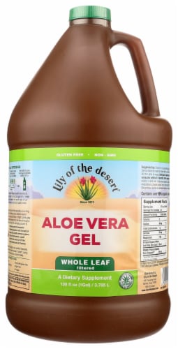 Lily of the Desert Whole Leaf Filtered Aloe Vera Gel Perspective: front