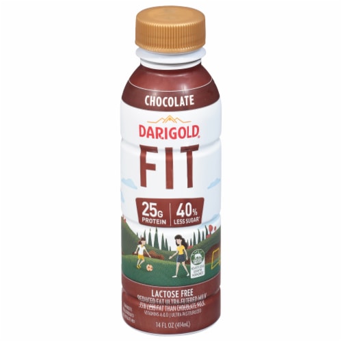 Darigold FIT Chocolate 2% Milk Perspective: front