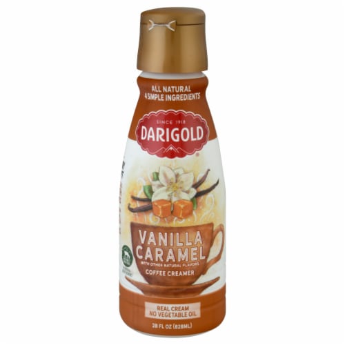 Darigold Vanilla Caramel Coffee Creamer Perspective: front