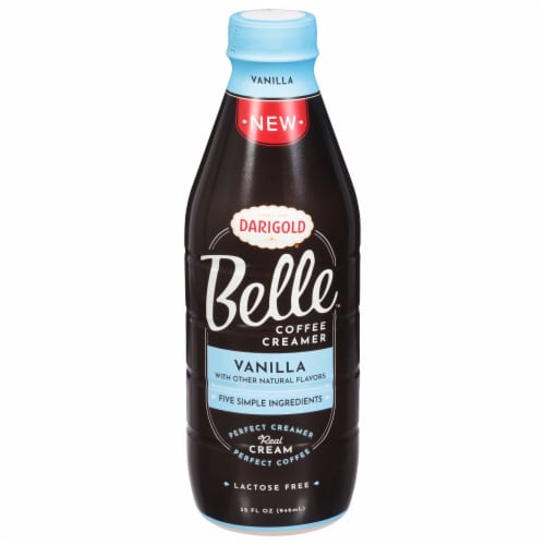 Darigold® Belle™ Lactose Free Vanilla Coffee Creamer Perspective: front