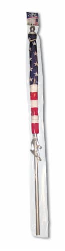 Annin Flagmakers Nylon US Flag & Pole Set Perspective: front
