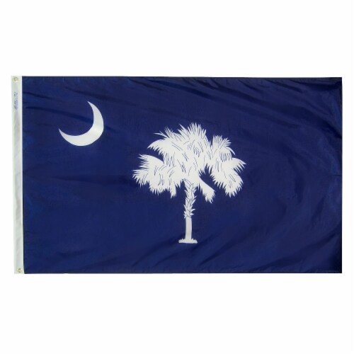 Annin Flags Nylon SolarGuard South Carolina State Flag Perspective: front