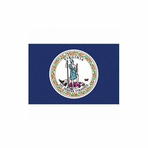 Annin Flags Nylon SolarGuard Virginia State Flag Perspective: front