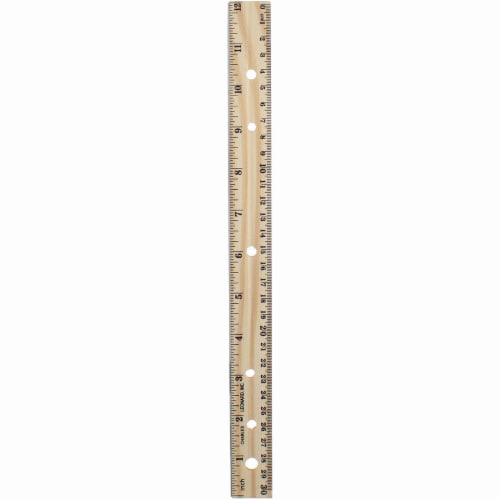 Charles Leonard Inc Wood - Beveled With Metal Ruler, 1 - Fry's Food Stores