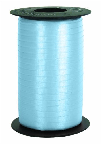 Mayflower Crimped Ribbon - Aqua Perspective: front