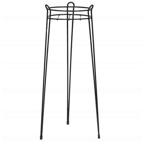CobraCo S1030-B 30 in. Basic Plant Stand - Black Perspective: front