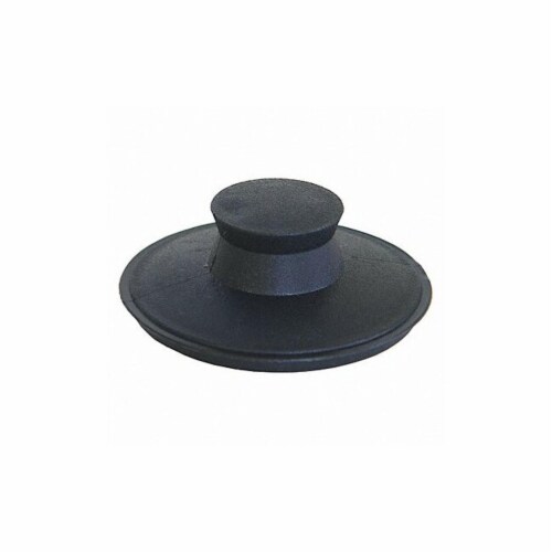 Kissler & Co Stopper,Disposer,Black/Plastic,Rubber  59-1435 Perspective: front