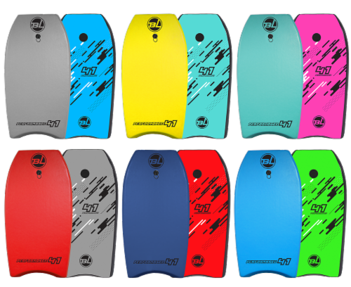 COPA Performance Hard Slick Board with Leash - Assorted Perspective: front