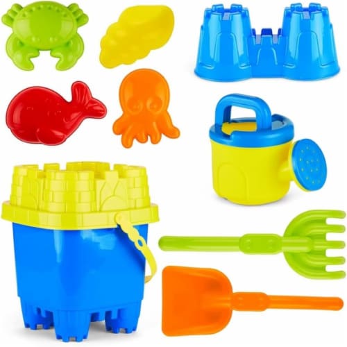 Sand Toy Set with Mesh Bag Perspective: front