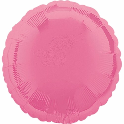 Loftus International A2-0596 18 in. Metallic Lavender Round HX Anagram Balloon Perspective: front