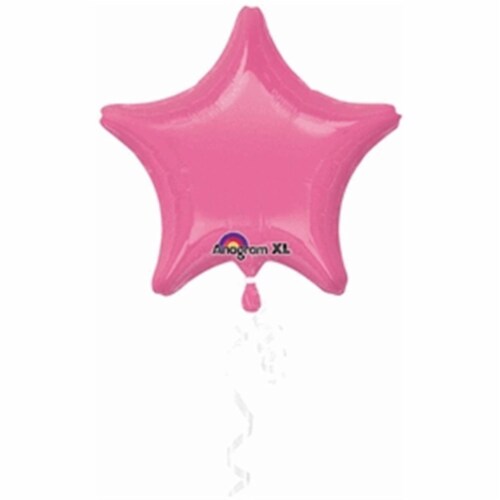 Mayflower 51953 19 in. Rose Star Balloon Perspective: front