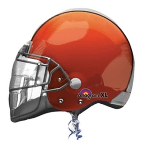 Anagram 58756 21 in. Cleveland Browns Helmet Foil Balloon Perspective: front